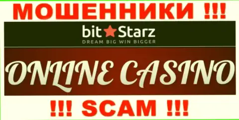 BitStarz Com - это интернет-мошенники, их работа - Casino, нацелена на присваивание денежных вкладов наивных клиентов