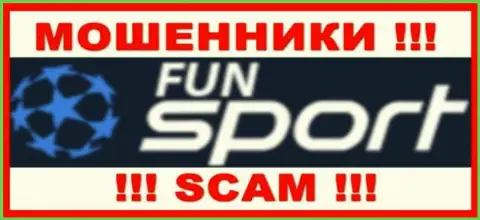 Лого ОБМАНЩИКА Fun Sport Bet