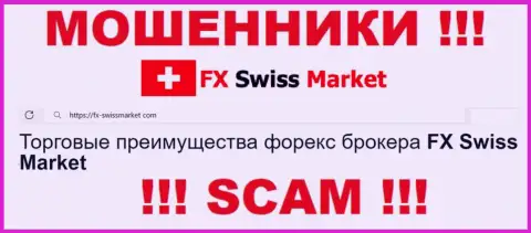Сфера деятельности FX SwissMarket: FOREX - хороший доход для internet-мошенников