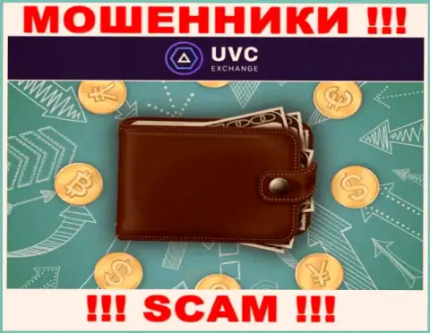 Crypto кошелек - в указанном направлении предоставляют свои услуги интернет-разводилы UVC Exchange