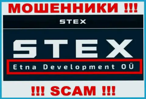 На сайте Стекс написано, что Etna Development OÜ - это их юридическое лицо, однако это не значит, что они добросовестные
