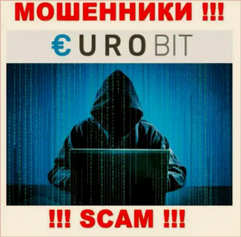 Инфы о лицах, которые управляют ЕвроБит в сети интернет разыскать не представилось возможным