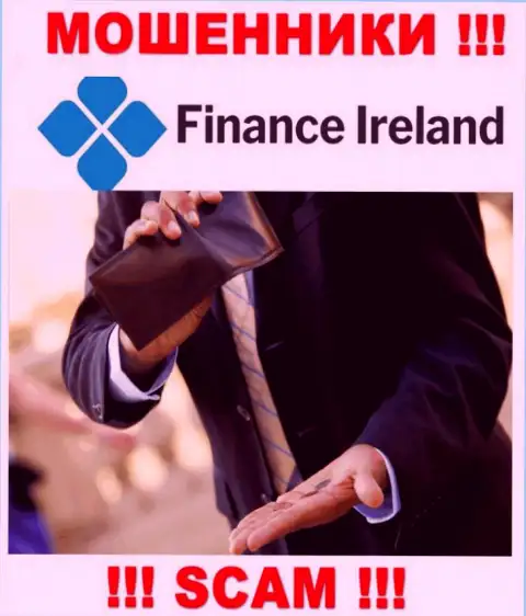 Совместное взаимодействие с мошенниками Finance Ireland - это большой риск, потому что каждое их слово лишь сплошной лохотрон