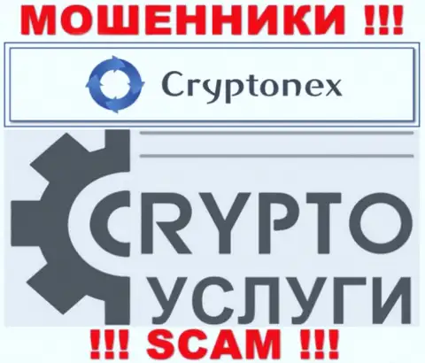 Имея дело с CryptoNex, сфера деятельности которых Крипто услуги, можете остаться без своих денег