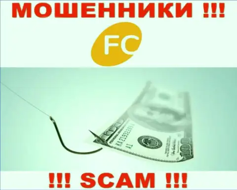 Оплата комиссий на Вашу прибыль - это еще одна уловка интернет мошенников FC-Ltd