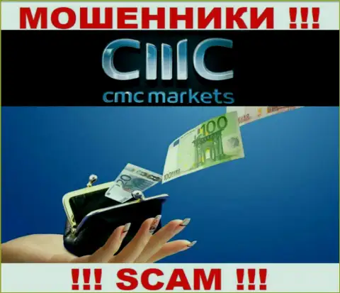 Надеетесь увидеть кучу денег, взаимодействуя с дилером CMC Markets ??? Эти internet-мошенники не дадут