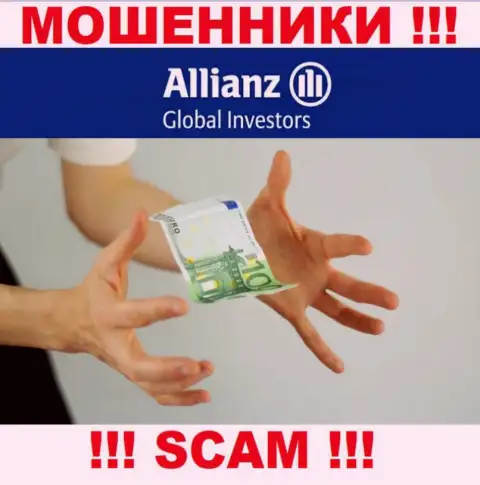 В дилинговой конторе AllianzGlobalInvestors заставляют оплатить дополнительно комиссионные сборы за возврат финансовых активов - не ведитесь