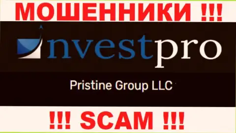 Вы не убережете свои финансовые активы работая совместно с NvestPro World, даже в том случае если у них имеется юридическое лицо Pristine Group LLC