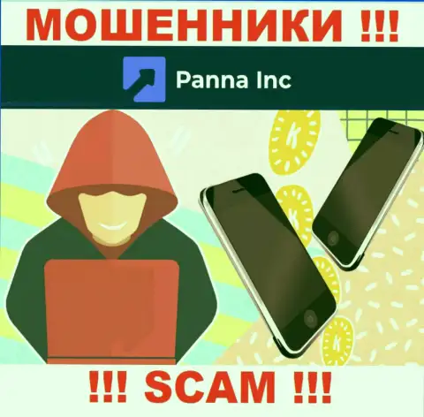 Вы рискуете оказаться очередной жертвой internet мошенников из организации Панна Инк - не отвечайте на звонок